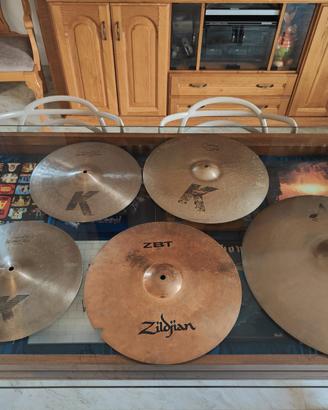 Set piatti zildjian + custodia