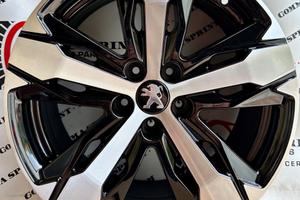 4 CERCHI IN LEGA ORIGINALI RAGGIO 18 PEUGEOT 3008