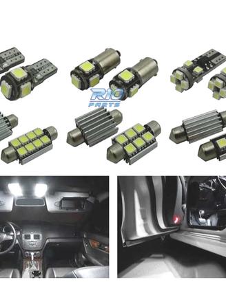 KIT 15 LAMPADE LED INTERNE MERCEDES GLA CLASSE X15