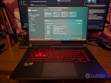 Asus Rog strix g15 2022 custom 2TB