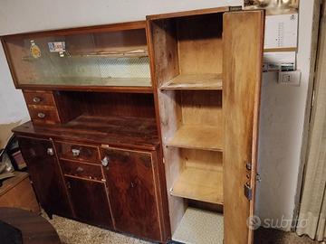 credenza antica arte povera 