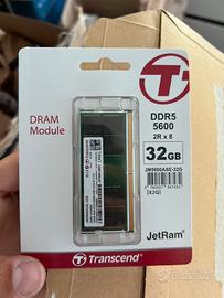 Transcend JetRam 32GB DDR5 5600MHz SO-DIMM – RAM