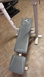 Panca pesi piana inclinabile bilanciere palestra 