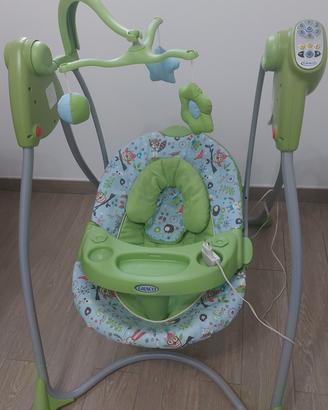 Altalena dondolo elettrica per neonati Graco