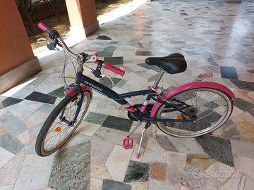 bicicletta ragazza , ritiro a Collegno