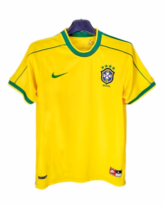 Maglia Brasile - 1998 - Nike Vintage - Taglia L