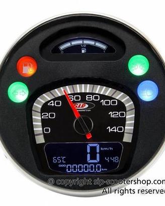 Contachilometri Contagiri Digitale SIP 2.0 Vespa