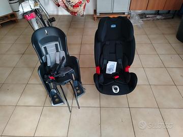 Seggiolini per auto e bicicletta