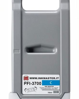 Cartuccia rigenerata Canon PFI-3700 cyan