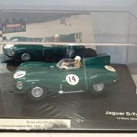slot car 1:32 Carrera Jaguar d type