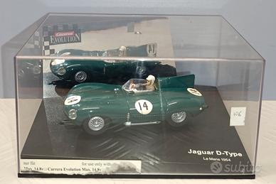 slot car 1:32 Carrera Jaguar d type
