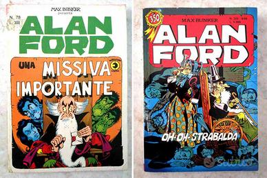 Alan ford numero 78 e numero 350 - Max Bunker