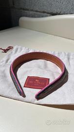 Cerchietto Etro pelle