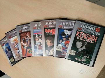 7 DVD ORIGINALI DELLA SERIE JAPAN ANIME COLLECTION