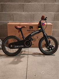 Bicicletta bambino 3 in 1