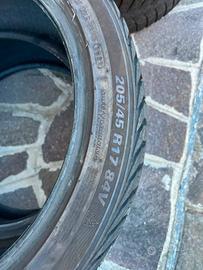 pneumatici 205/45/r17 84 v invernali 