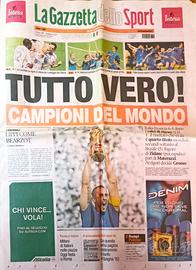 Gazzetta dello Sport 10 luglio 2006