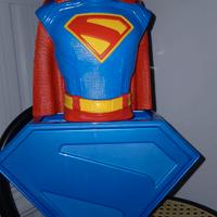 porta bevante bicchiere + porta porcorcon SUPERMAN