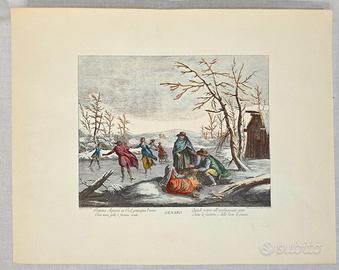 Acquaforte su carta di Giuseppe Zocchi del 1744 -