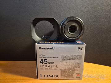 obiettivo macro panasonic leica
