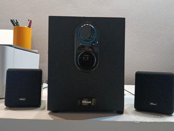  Sistema Casse 2.1 Trust con Subwoofer