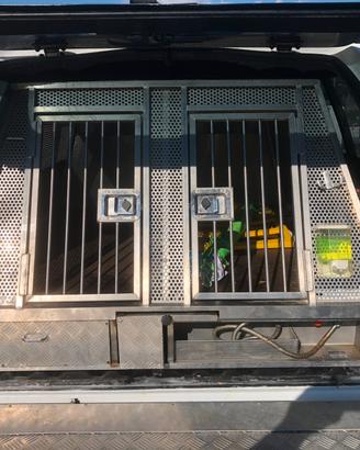 Gabbione Trasporto Cani da Caccia Inox