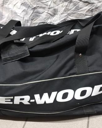 Borsone hockey con rotelle