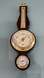 Stazione meteorologica vintage da parete  in legno