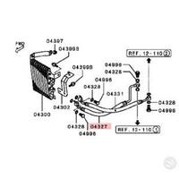 Tubo olio motore radiatore mitsubishi evo 5 6