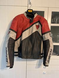 Giacca Moto Pelle Dainese King Kenny Vintage