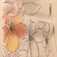 Tende a rullo fiori stilizzati NUOVE-2 misure 