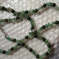 Collana arg.e giada