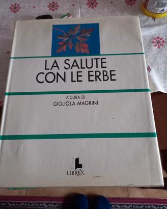 libro  la salute con la erbe