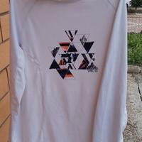 T-shirt a maniche lunghe bianca WED'ZE