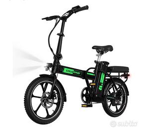 Bicicletta a pedalata assistita pieghevole