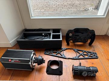 Volante e base Asetek Invicta sim racing