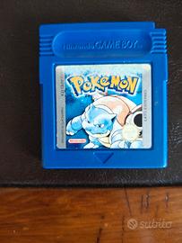 Pokemon blu game boy color