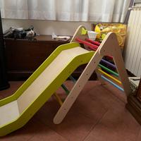 Arrampicata con scivolo