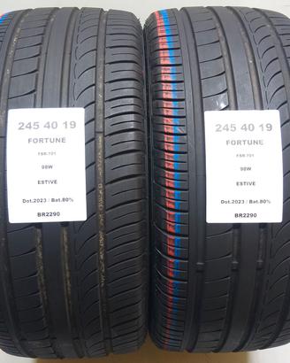 2 GOMME 245 40 19 FORTUNE BR2290