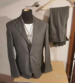 abito uomo Emporio Armani vestito grigio