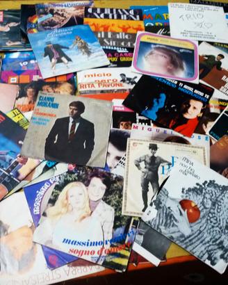 disco dischi vinile lotto di 86 dischi anni 60-70
