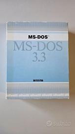 MS‑DOS 3.3 Olivetti – box originale