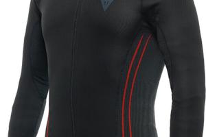 Maglia termica moto Dainese NO WIND Nero/Rosso