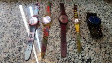 Rari Swatch Vintage anni 80 90 Abbigliamento e Accessori In