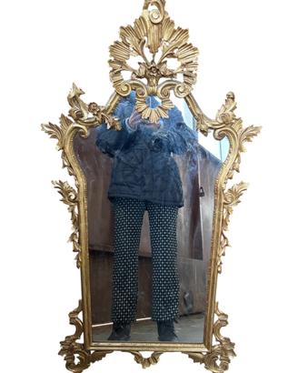 Specchio antico in stile Rococò italiano