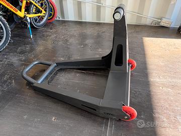 Cavalletto posteriore acciaio scatolato  Mv corse