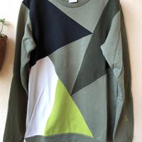 Felpa WESC "patchwork" tg. S