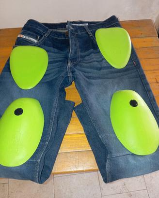 jeans moto donna taglia "M"