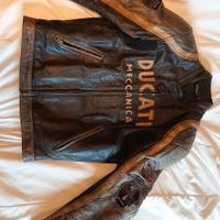 giacca moto in pelle originale ducati