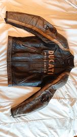 giacca moto in pelle originale ducati